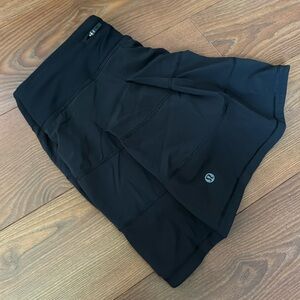 Black Lululemon Skort, Size 8